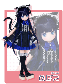 からふるDreamin’／めばえ～A Gift from M．K．（黒猫 ver．）～レーベルショップ秋葉原オープン12周年記念モデル（レーベルショップ秋葉原・アゾンオンラインストア限定販売）