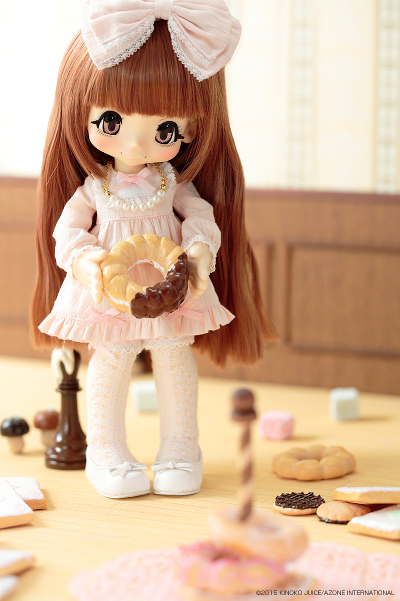 Figurine Kikipop Azone Limited – Singer – Singe – Occasion