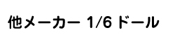 他メーカー 1/6 ドール