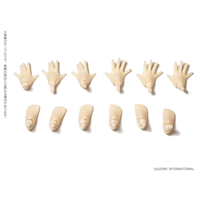 1/12ピコニーモ　関節強化版用　足首・手首パーツset(左右各3個)【アゾネット限定】