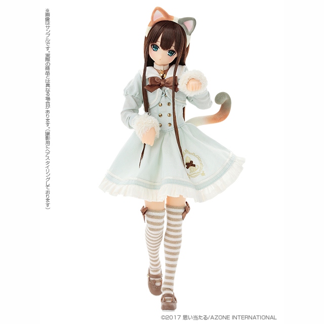 サアラズ ア・ラ・モード 〜meow×meow a・la・mode〜 みけねこ/柚葉 1/6 完成品 ドール(POD022-MMY) アゾン