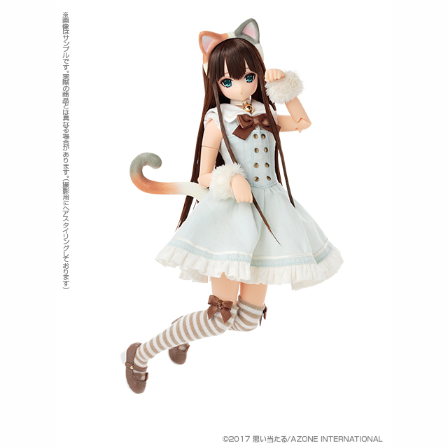 サアラズ ア・ラ・モード 〜meow×meow a・la・mode〜 みけねこ/柚葉 1/6 完成品 ドール(POD022-MMY) アゾン