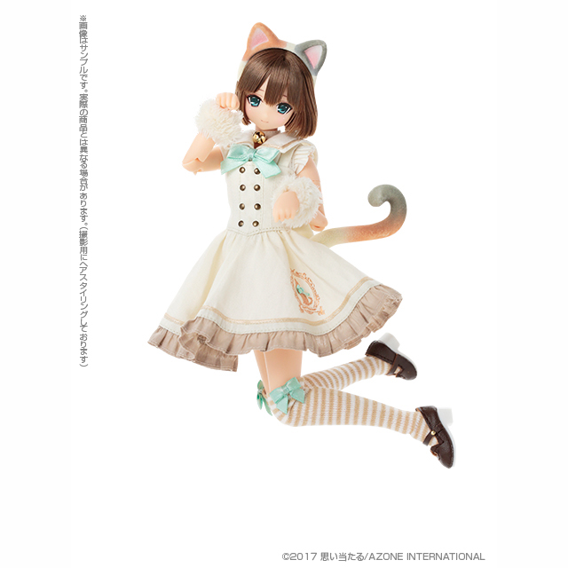 サアラズ ア・ラ・モード 〜meow×meow a・la・mode〜 みけねこ/柚葉 1/6 完成品 ドール(POD022-MMY) アゾン