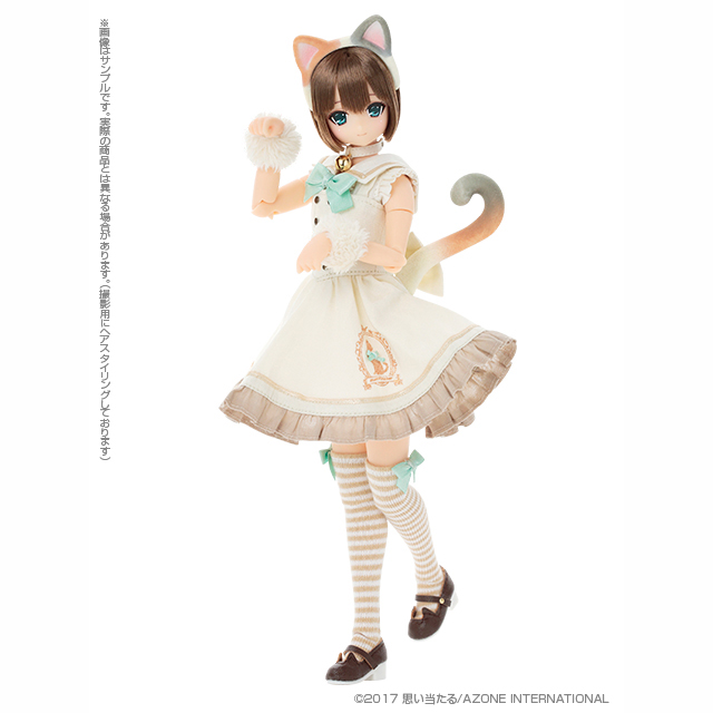 サアラズ ア・ラ・モード 〜meow×meow a・la・mode〜 みけねこ/柚葉 1/6 完成品 ドール(POD022-MMY) アゾン