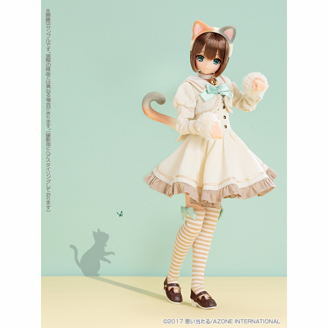 サアラズ ア・ラ・モード 〜meow×meow a・la・mode〜 みけねこ/柚葉 1/6 完成品 ドール(POD022-MMY) アゾン