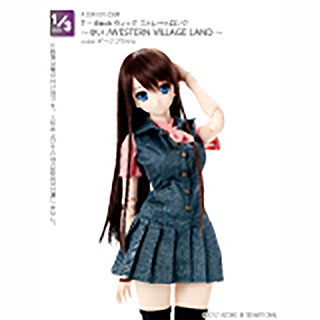 7～8inchウィッグ ストレートロング～ゆい/WESTERN VILLAGE LAND～(アゾンダイレクトストア限定販売)