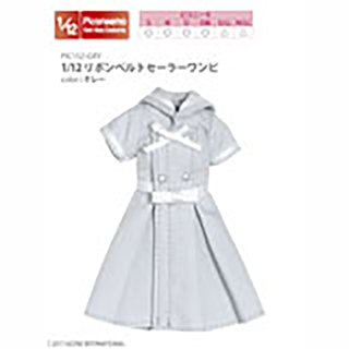 1/12リボンベルトセーラーワンピ