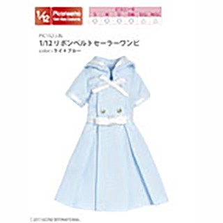 1/12リボンベルトセーラーワンピ
