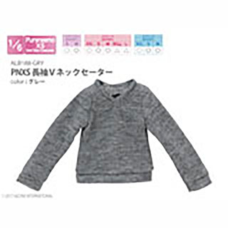 PNXS長袖Vネックセーター