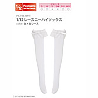 1/12レースニーハイソックス