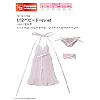 1/12ベビードールset