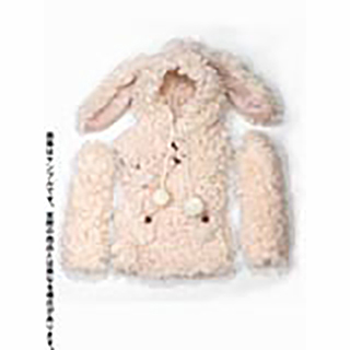 50うさみみボアワンピース