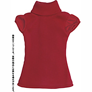 50タートルネックカットソー