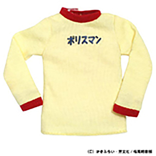 1/6キャラクターコスチューム:「けいおん!」を楽しむためのアウトフィットシリーズ004　けいおん! 唯の変なTシャツ ポリスマン