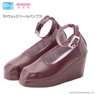 50ウエッジソールパンプス