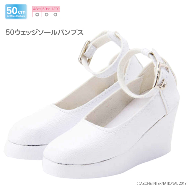 50ウエッジソールパンプス