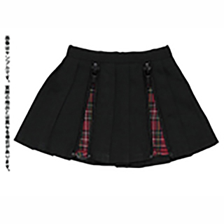 50パンクプリーツスカート
