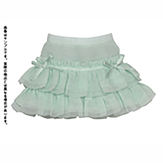 50シフォンティアードスカート