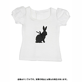 50うさぎパフスリーブTシャツ