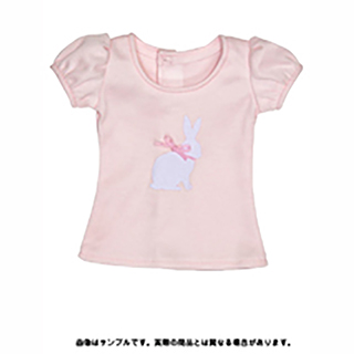 50うさぎパフスリーブTシャツ