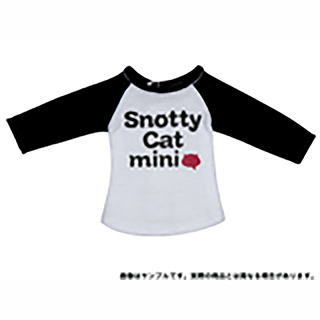 SnottyCat mini ラグランTシャツ