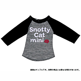 SnottyCat mini ラグランTシャツ SnottyCat mini ラグランTシャツ