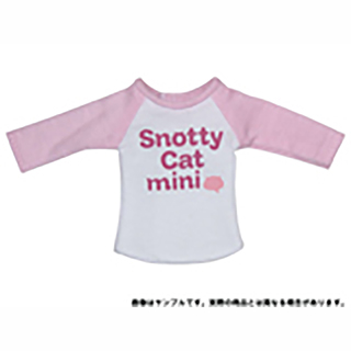 SnottyCat mini ラグランTシャツ SnottyCat mini ラグランTシャツ