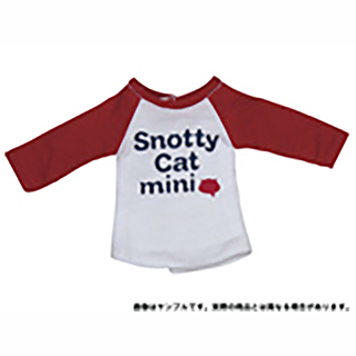 SnottyCat mini ラグランTシャツ