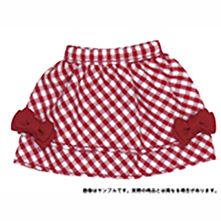 SnottyCat mini チェックリボンスカート SnottyCat mini チェックリボンスカート