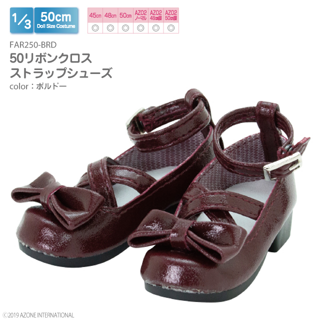 アゾネット | 商品詳細 | 50リボンクロスストラップシューズ