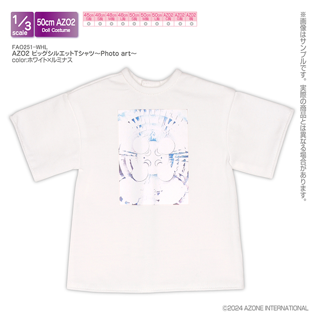 AZO2 ビッグシルエットTシャツ～Photo art～