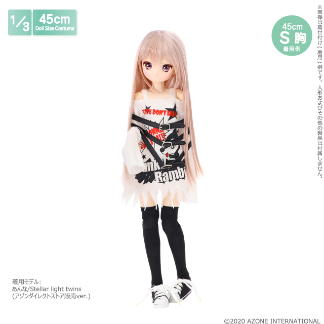 アゾネット 商品詳細 45パンク バンビ ゴーストワンピースset
