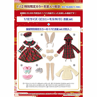 1/12 特別限定カラー衣装入り服袋