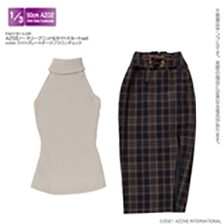 AZO2 ノースリーブニット＆タイトスカートset