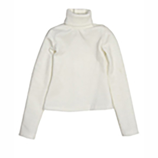 50タートルネック長袖ニット