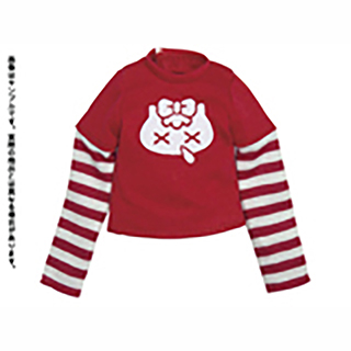 SnottyCat mini レイヤードカットソー SnottyCat mini レイヤードカットソー