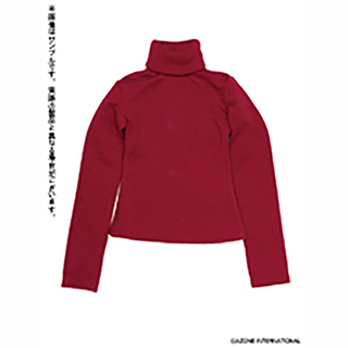 50タートルネック長袖ニット