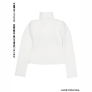 50タートルネック長袖ニット