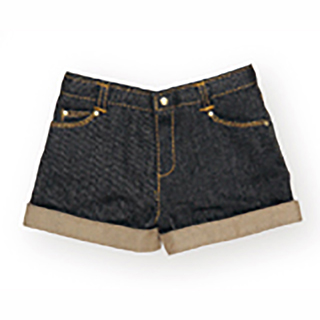 50デニムショートパンツ