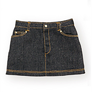 50デニムミニスカート