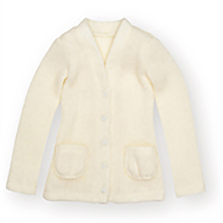 50ロングニットカーデ