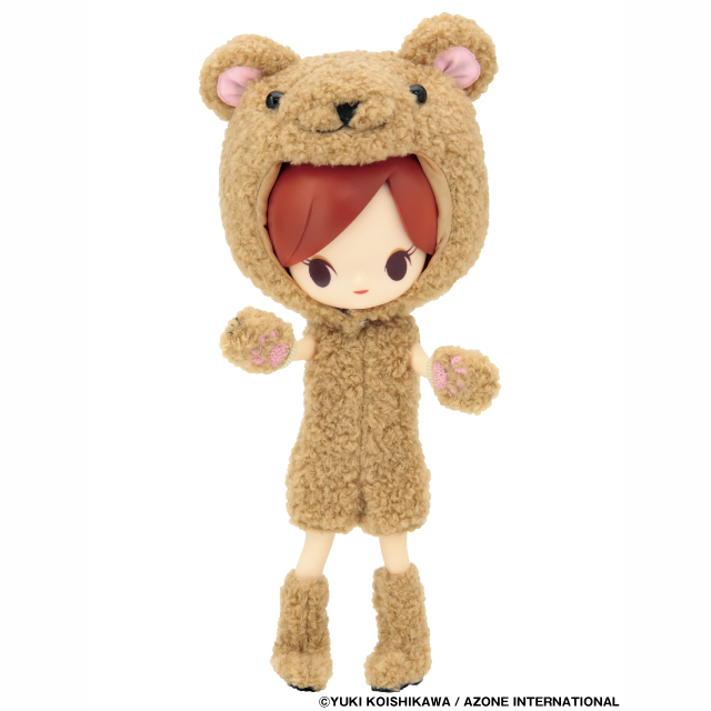 レア アゾンAZONE 1/6「もふもふ着ぐるみSET」茶クマさん AZONE INTERNATIONAL::衣装・アイテム::商品一覧（ブランド別）