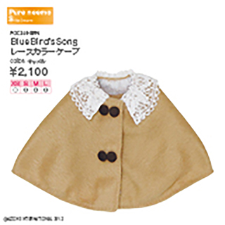 BlueBird’sSong レースカラーケープ BlueBird’sSong レースカラーケープ