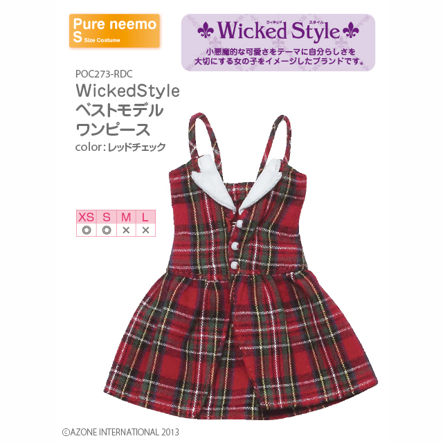 WickedStyle ベストモデルワンピース