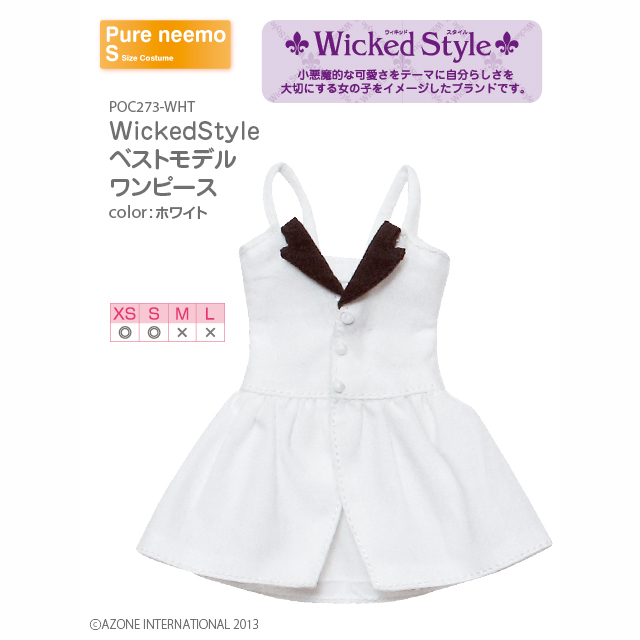 WickedStyle ベストモデルワンピース