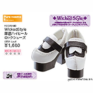 WickedStyle 厚底ハイヒールロックシューズ