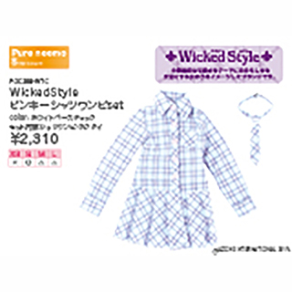 WickedStyle ピンキーシャツワンピset