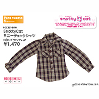 SnottyCat サニーチェックシャツ SnottyCat サニーチェックシャツ