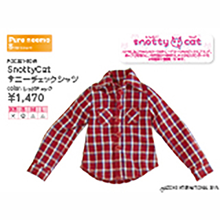 SnottyCat サニーチェックシャツ