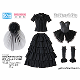 50BlackRavenClothing ロゼノワールドレスset